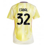 Juventus Juan Cabal #32 Vonkajší Ženy futbalový dres 2024-25 Krátky Rukáv